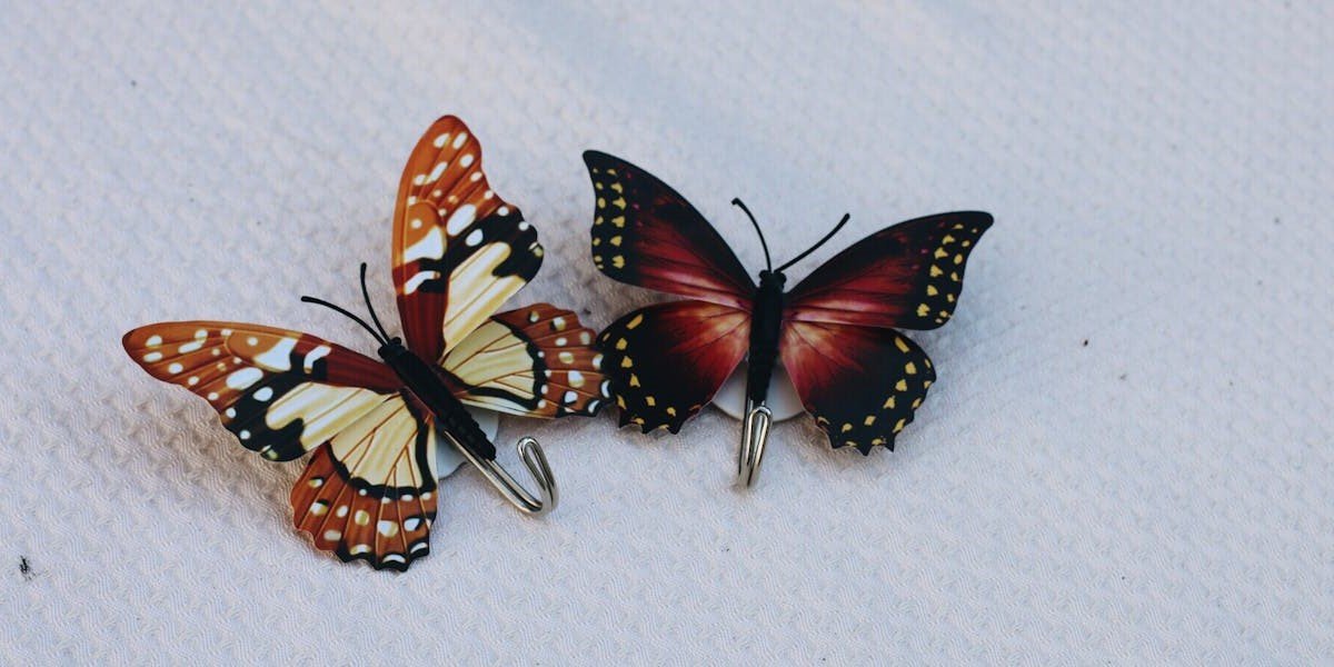 Tissue Paper Butterflies.