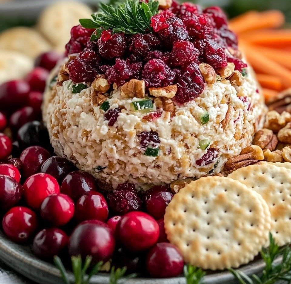 Cranberry Pecan Cheese Ball