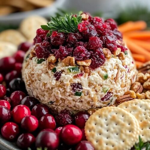 Cranberry Pecan Cheese Ball