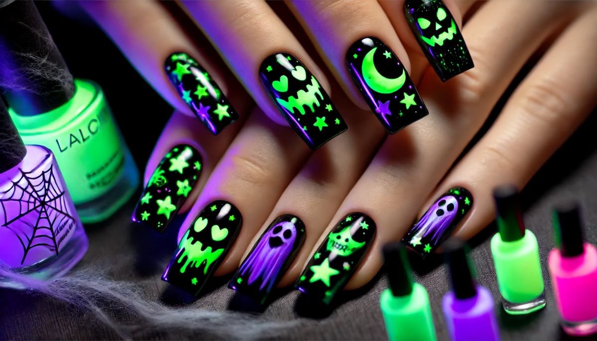 Nails that Glow in the Dark Nails