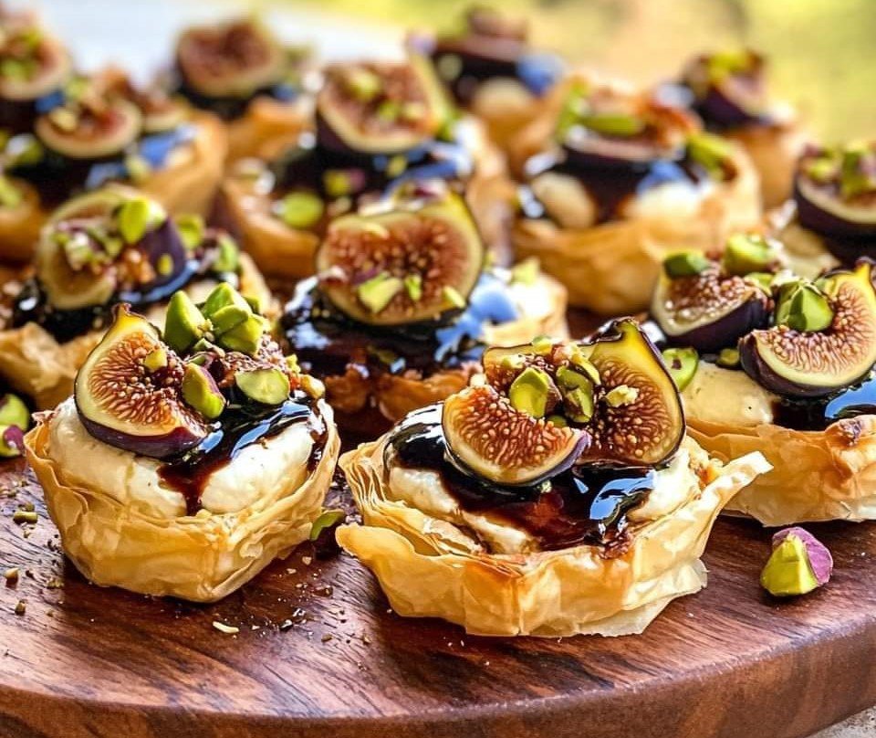 phyllo brie bites